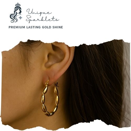 The Golden Bubble Hoops