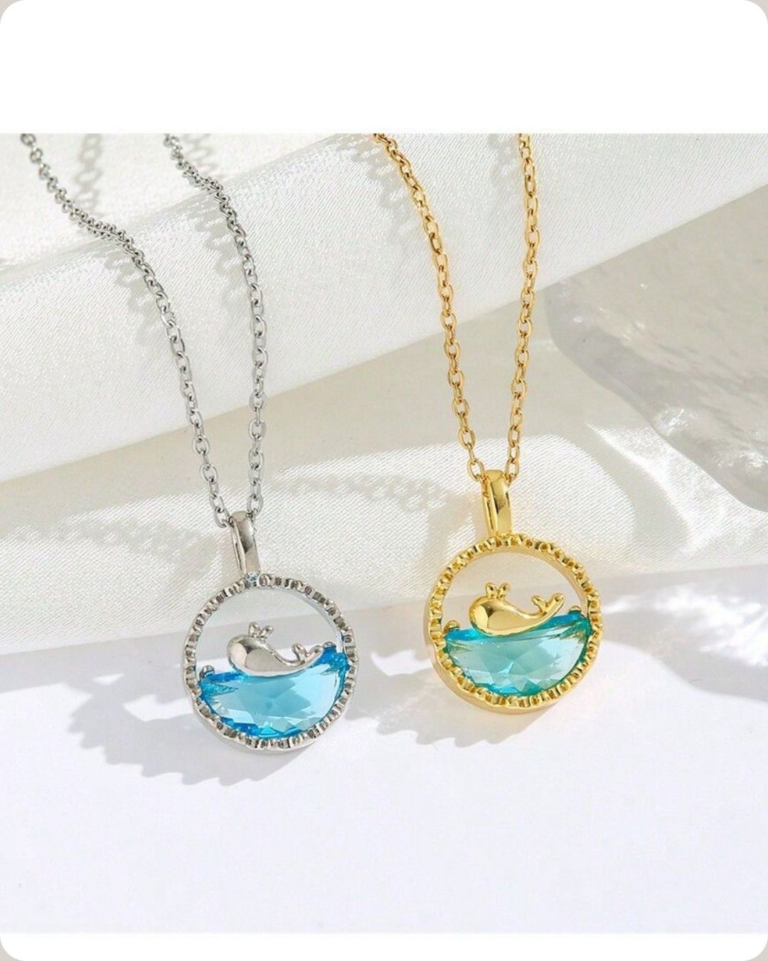 Whale Gold Necklace