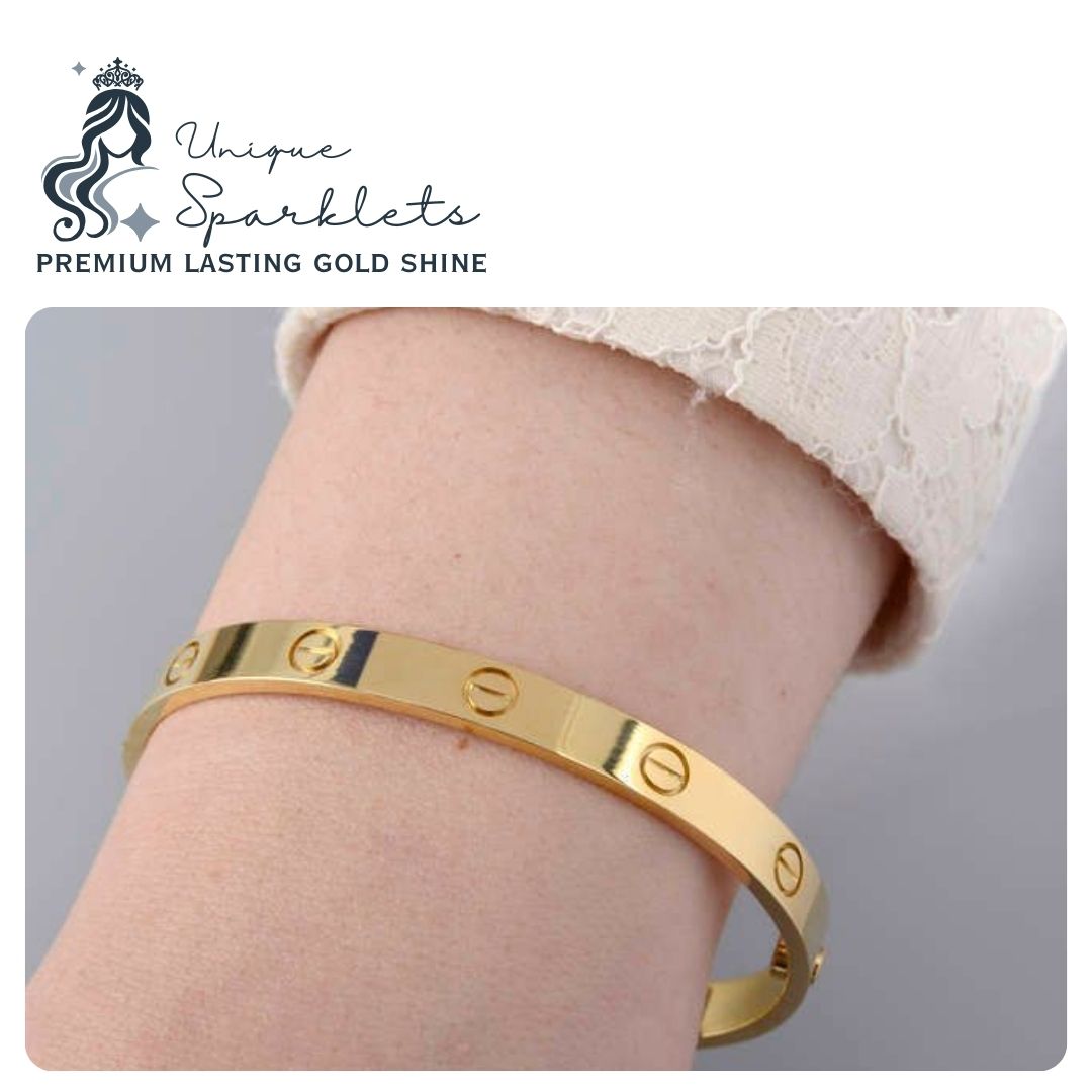 "Forever Lock" Screw Bracelet
