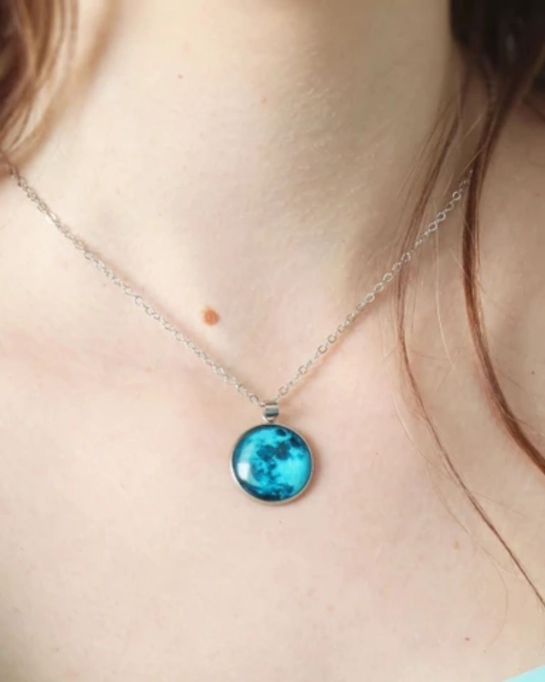 The Blue Moon Pendant