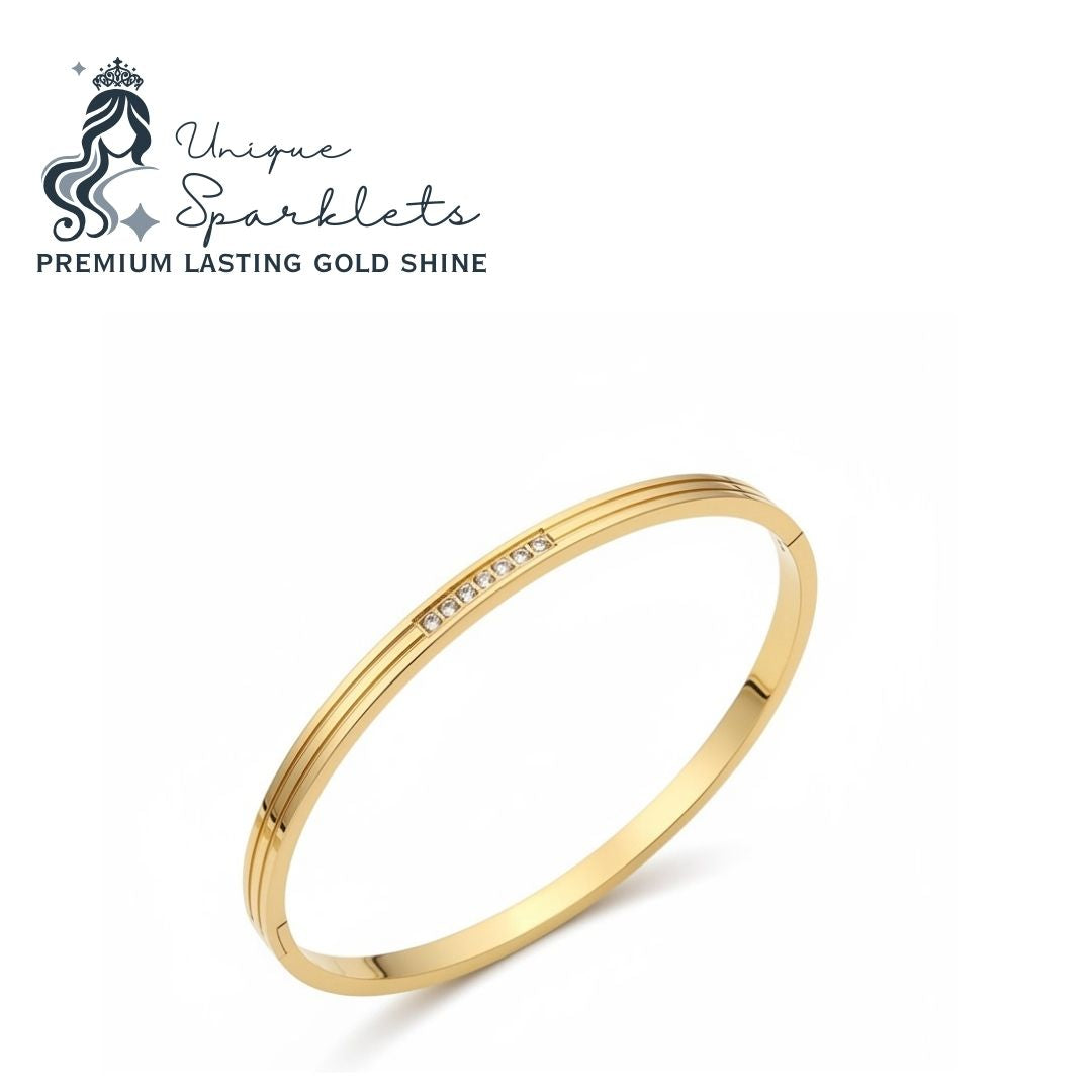 Grace Diamond-Stripe Kada