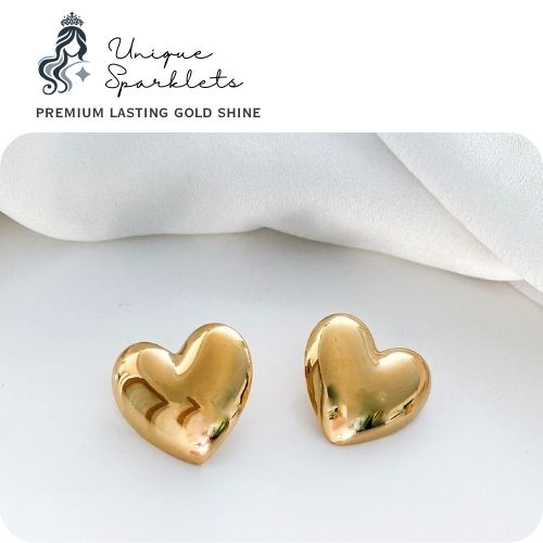 The Puffy Heart Mini Studs