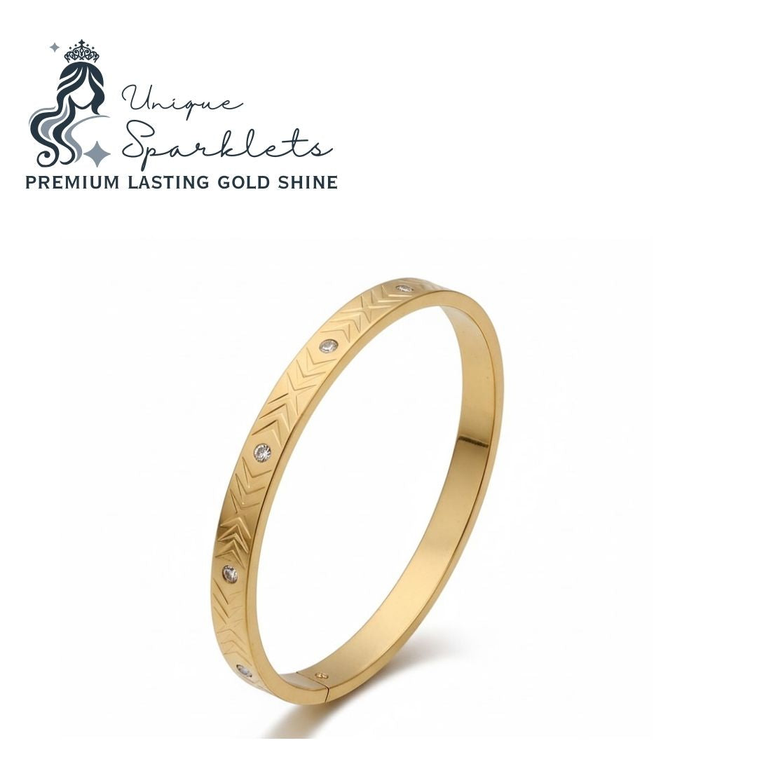 Etched Sparkle Bracelet