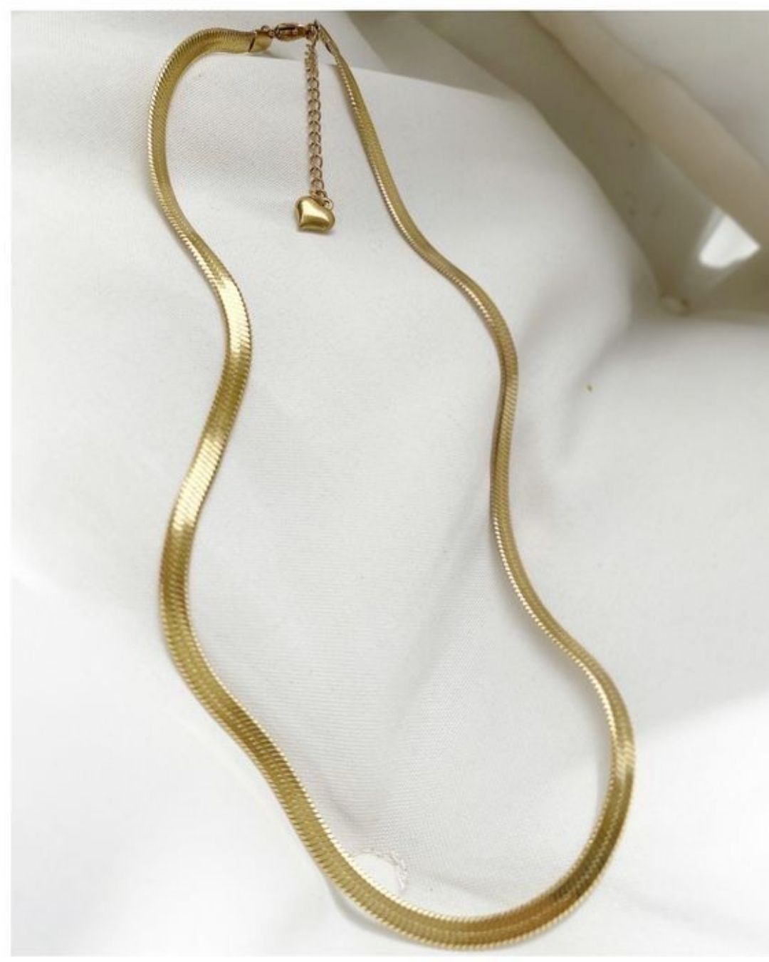 Classic Gold Flat Snake Chain