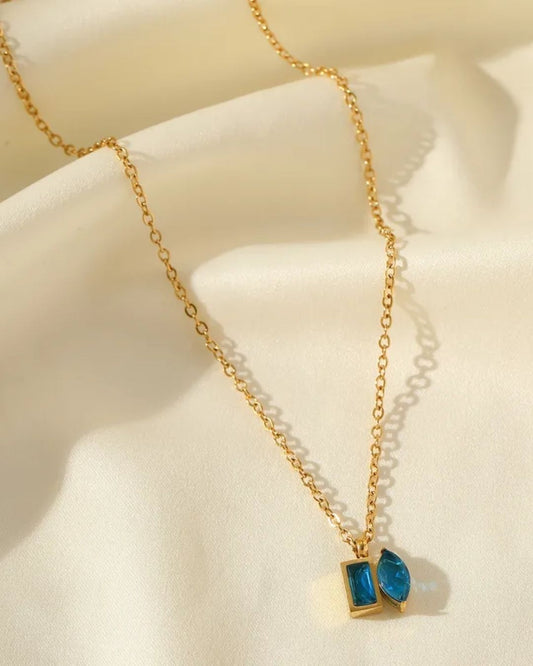 Blue stone Necklace