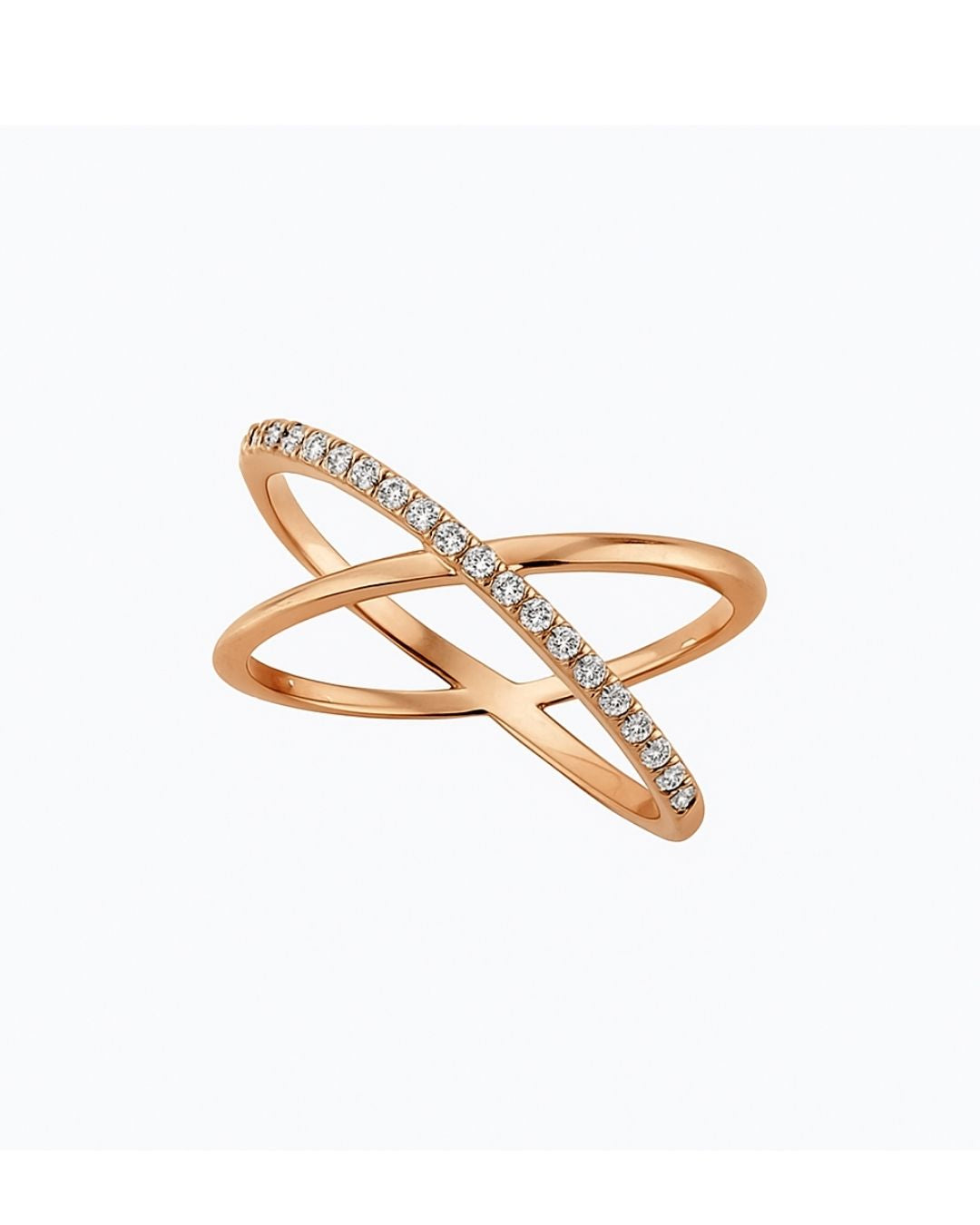 Gold Infinity Sparkle Ring