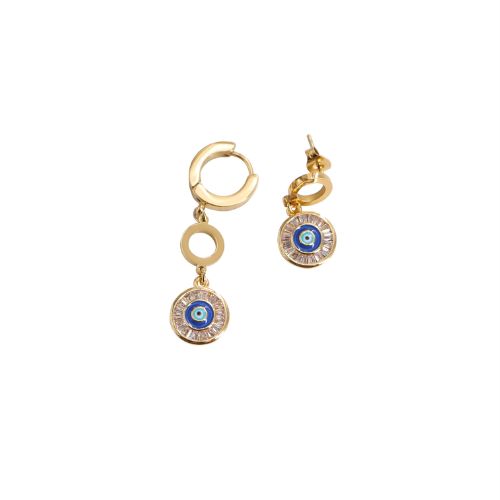 Evil Eye Dangle Huggies.