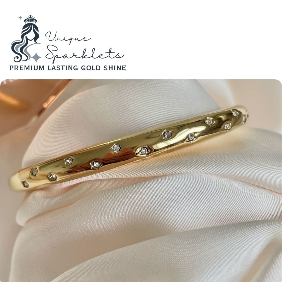 "Celestial Glimmer" Bangle