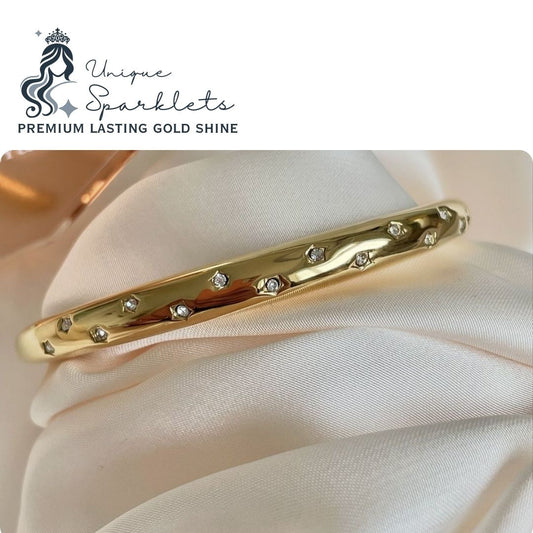 "Celestial Glimmer" Bangle