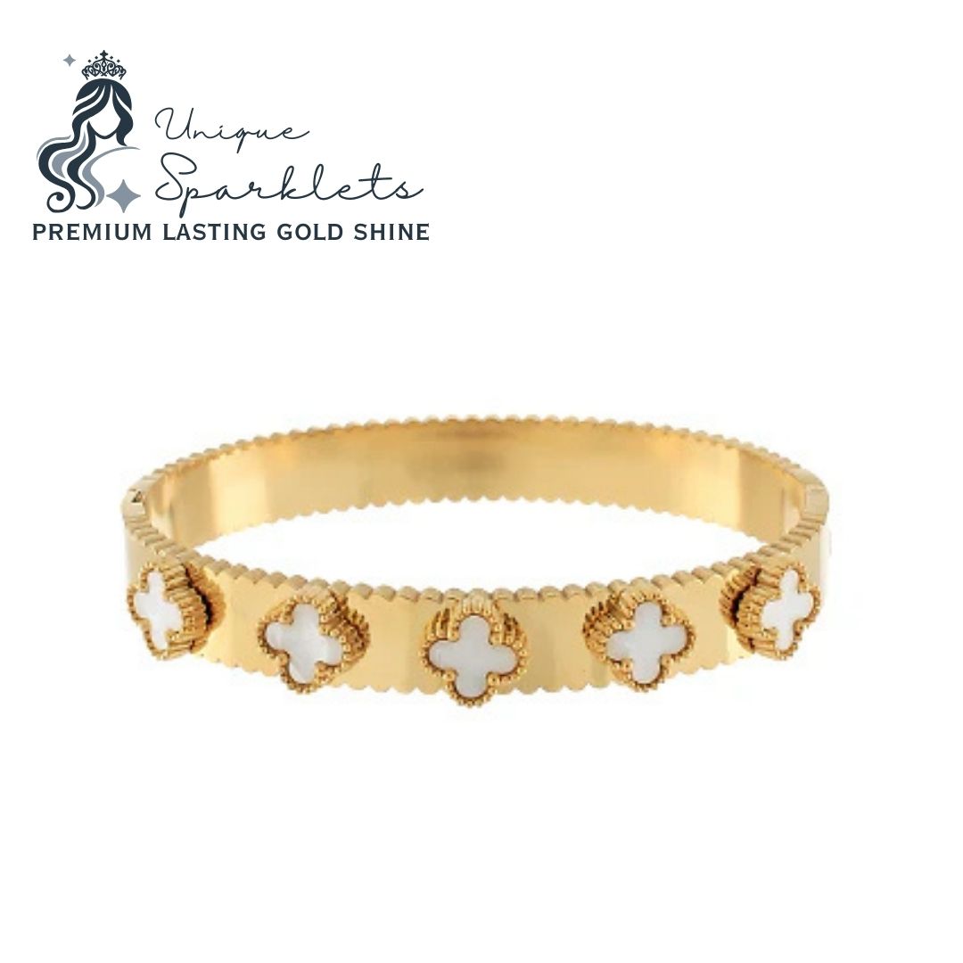 White clover bangle