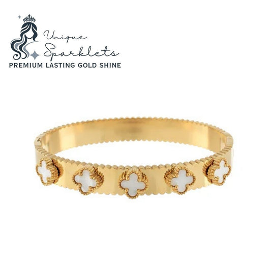 White clover bangle