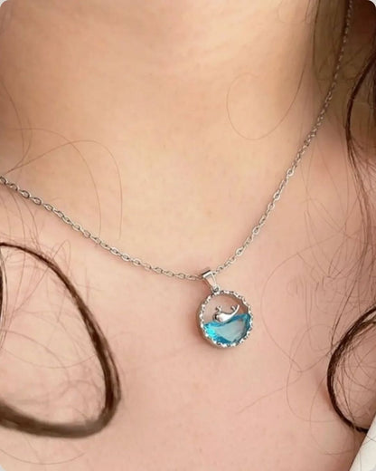 Whale Silver Necklace