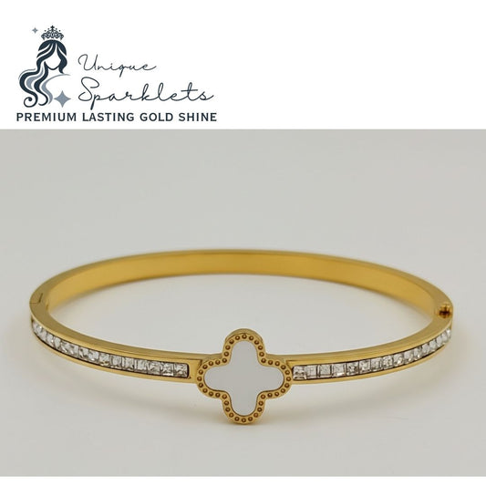 Ivory Clover Grace Bracelet