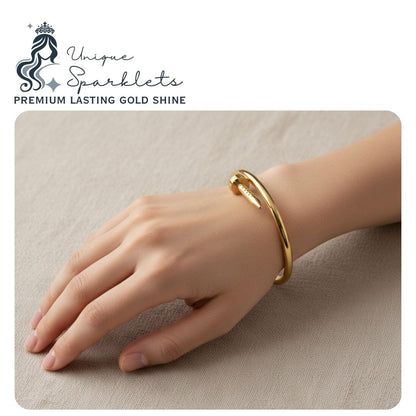 Golden Nail Luxe Bracelet