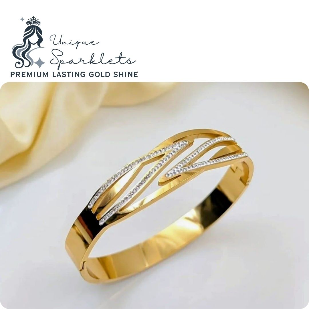 Golden Wave Spark Bracelet