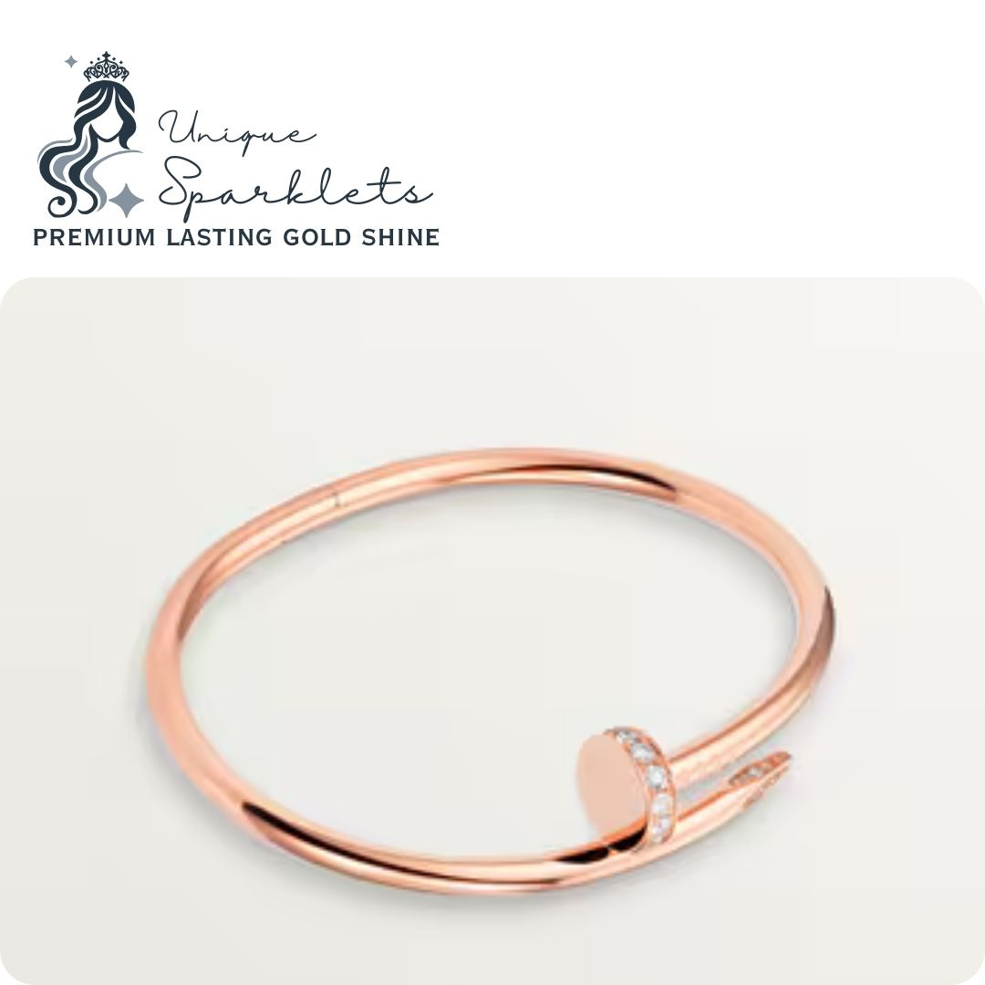 The Diamond-Accented Nail Bangle