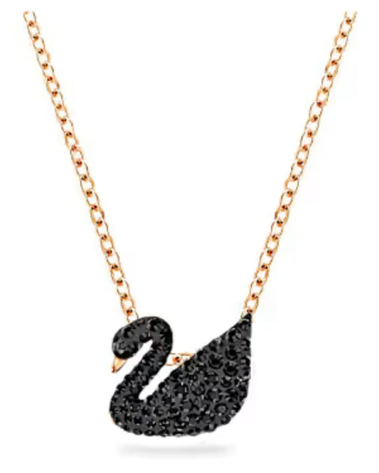 Noir Swan Charm
