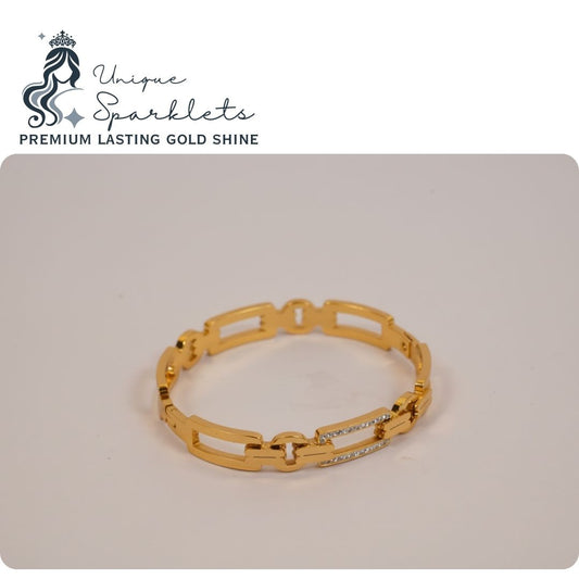 The "Industrial Luxe" Openwork Cuff