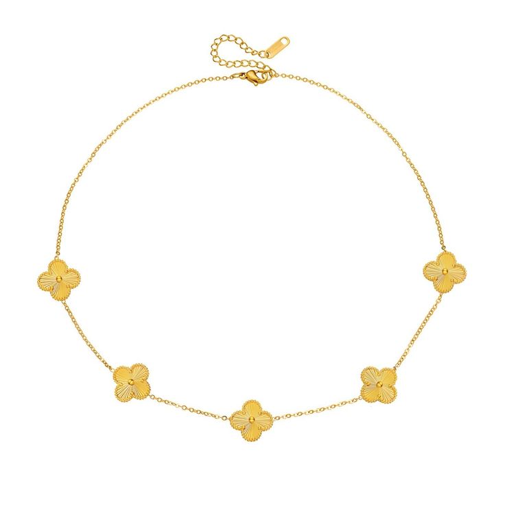 Gold Cuff Necklace