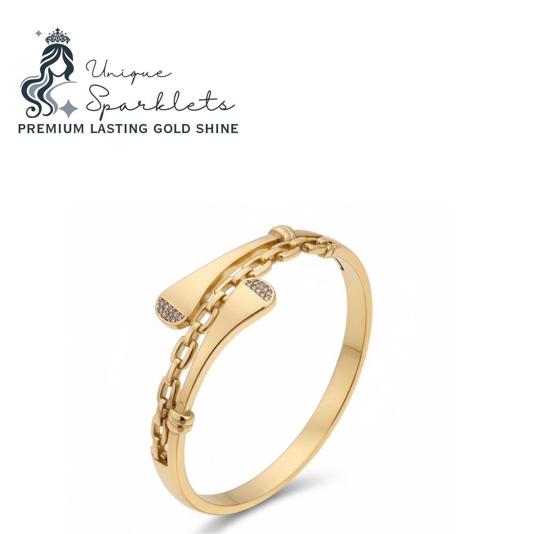 Linked Luxe Gold Bracelet