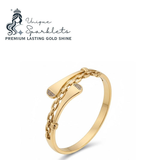 Linked Luxe Gold Bracelet
